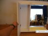 Зеркало со шкафом Vigo Vento 80 L 18-800-Л с подсветкой Белое