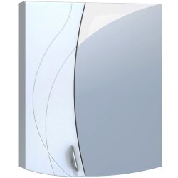 Зеркальный шкаф Vigo Faina 1-60 Белый