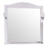 Зеркало ASB-Woodline Салерно 80 Белое патина серебро
