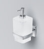 Стеклянный диспенсер для жидкого мыла, с настенным держателем AM.PM Gem A9036900