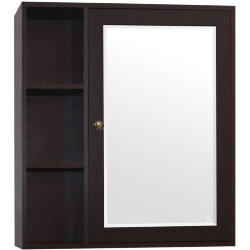 Зеркальный шкаф Style Line Кантри 75 Венге