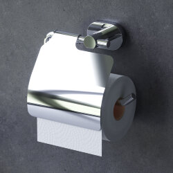 Держатель для туалетной бумаги, с крышкой AM.PM Sense A74341400