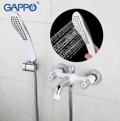 Смеситель для ванны GAPPO Stella G3249 Белый/хром