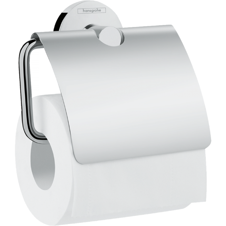 Держатель туалетной бумаги Hansgrohe Logis Universal 41723000, с крышкой