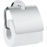 Держатель туалетной бумаги Hansgrohe Logis Universal 41723000, с крышкой
