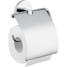 Держатель туалетной бумаги hansgrohe Logis с крышкой 40523000