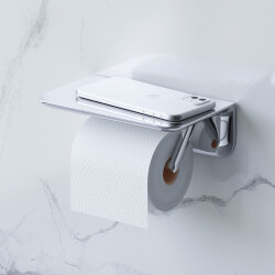 Держатель для туалетной бумаги, с полкой AM.PM Sensation A30341500