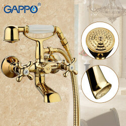 Смеситель для ванны GAPPO Sofia G3263-6 Золото