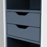 Шкаф-пенал подвесной 40 см, универсальный, белый матовый AM.PM Inspire 2.0 M50ACHX0406WM