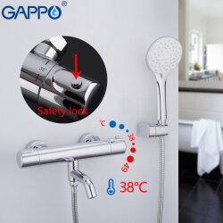 Термостатический смеситель для ванны GAPPO G3290 Хром