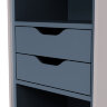 Шкаф-пенал подвесной 40 см, универсальный, элегантный серый AM.PM Inspire 2.0 M50ACHX0406EGM
