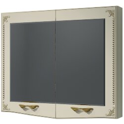 Зеркальный шкаф Какса-А Классик-Д 80 004279 Бежевый Золото