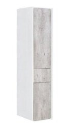 Шкаф-пенал Roca Ronda ZRU9303006 R,белый глянец/бетон