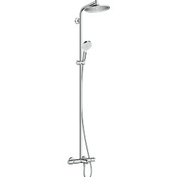 Душевая система hansgrohe Crometta S 240 Showerpipe с термостатом 27320000