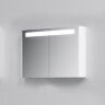 Зеркальный шкаф с подсветкой 100 см, белый глянец AM.PM Sensation M30MCX1001WG