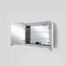 Зеркальный шкаф с подсветкой 100 см, белый глянец AM.PM Sensation M30MCX1001WG
