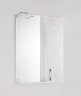 Зеркало со шкафом Style Line Эко фьюжн Панда 55 С с подсветкой Белый глянец