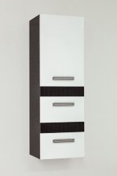 Шкаф пенал Style Line Сакура 36 Венге/белый