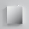 Зеркальный шкаф с подсветкой 60 см, левый, белый глянец AM.PM Spirit 2.0 M70AMCL0601WG