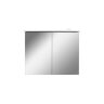 Зеркальный шкаф с подсветкой 80 см, белый глянец AM.PM Spirit 2.0 M70AMCX0801WG