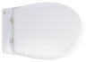 Унитаз подвесной безободковый GROHE Bau Ceramic с сиденьем (с микролифтом), альпин-белый (39351000)
