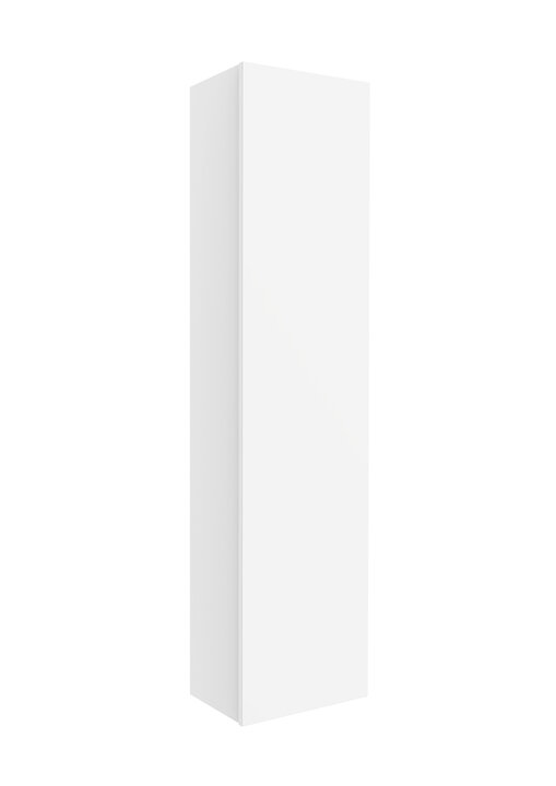 Шкаф-колонна Beyond 30,9х40х140 см, глянцевый белый, реверсивная установка двери, подвесной монтаж