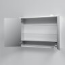 Зеркальный шкаф с подсветкой 100 см, белый глянец AM.PM Spirit 2.0 M70AMCX1001WG