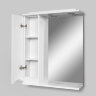Зеркальный шкаф с подсветкой 65 см, левый, белый глянец AM.PM Like M80MPL0651WG