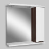 Зеркальный шкаф с подсветкой 80 см, правый, венге AM.PM Like M80MPR0801VF