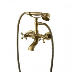 Смеситель для ванны KAISER Carlson Style 44322-1 Bronze Бронза