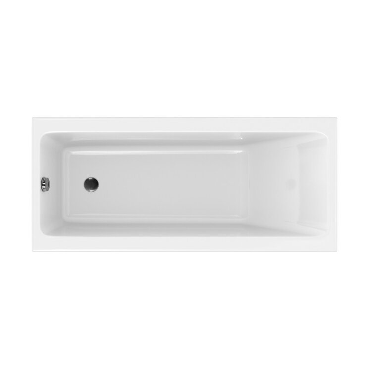 Ванна прямоугольная CREA 170x75 белый