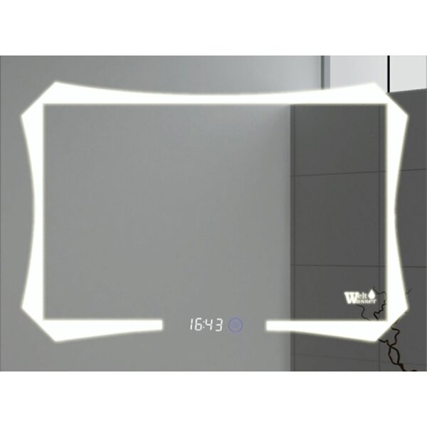 Зеркало WeltWasser Otto 100x80 с подсветкой и динамиками 10000000970 Хром