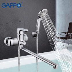 Смеситель для ванны GAPPO DECOTTA G2211 Хром