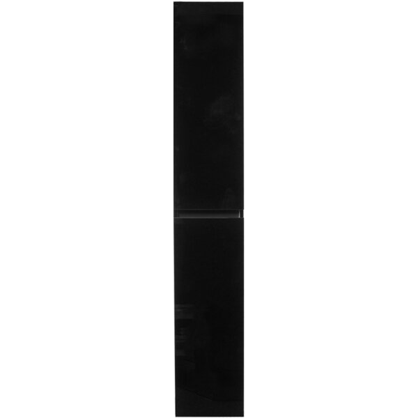 Шкаф пенал Style Line Даймонд 30 Люкс Plus СС-00000520 подвесной Черный