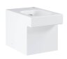 Унитаз GROHE Cube Ceramic напольный приставной, безободковый, альпин-белый (3948500H)