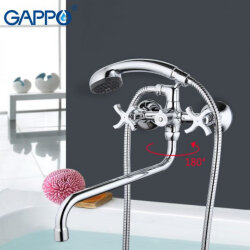 Смеситель для ванны GAPPO G2243 Хром