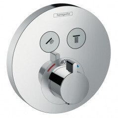 Термостат для душа Hansgrohe ShowerSelect S 15743000 для 2 потребителей