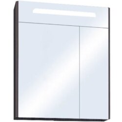 Зеркальный шкаф Акватон Сильва 60 с подсветкой 1A216202SIW50 Дуб макиато