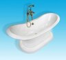 Чугунная ванна Elegansa Diana 180x80 с антискользящим покрытием