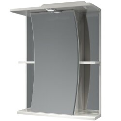Зеркальный шкаф Какса-А Парус 55 003168 с подсветкой Белый